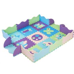 Springos Speelmat | Speelmat Foam | Puzzelmat | Figuren | 9 puzzelstukken